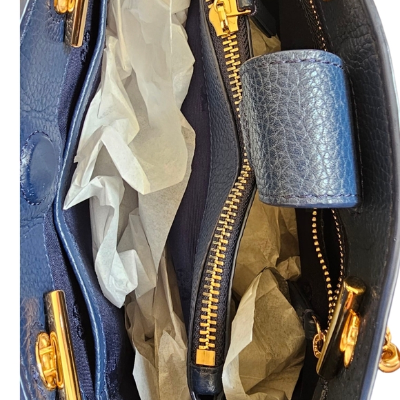 Tory Burch Navy Crossbody Bag - Picture 6 of 6